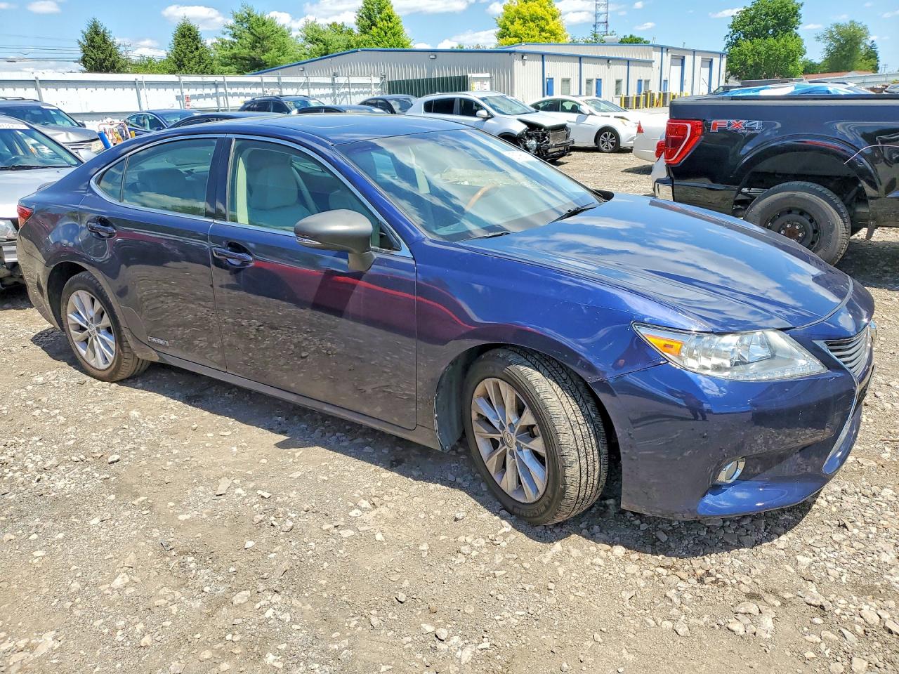 2013 Lexus Es 300h Синий vin: JTHBW1GG7D2038477