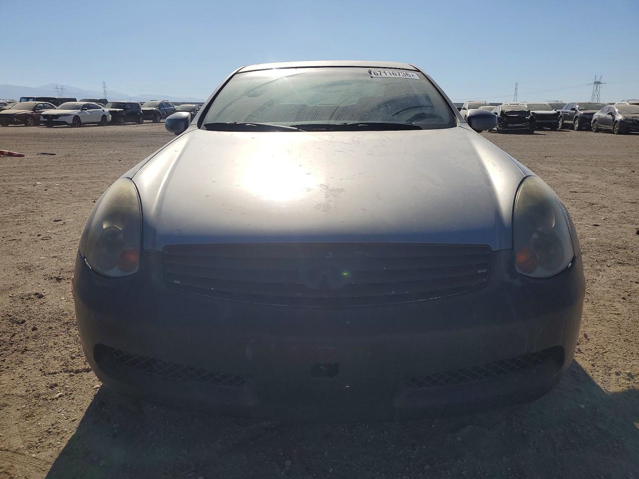 2005 Infiniti G35 Base Gray vin: JNKCV54E35M411523