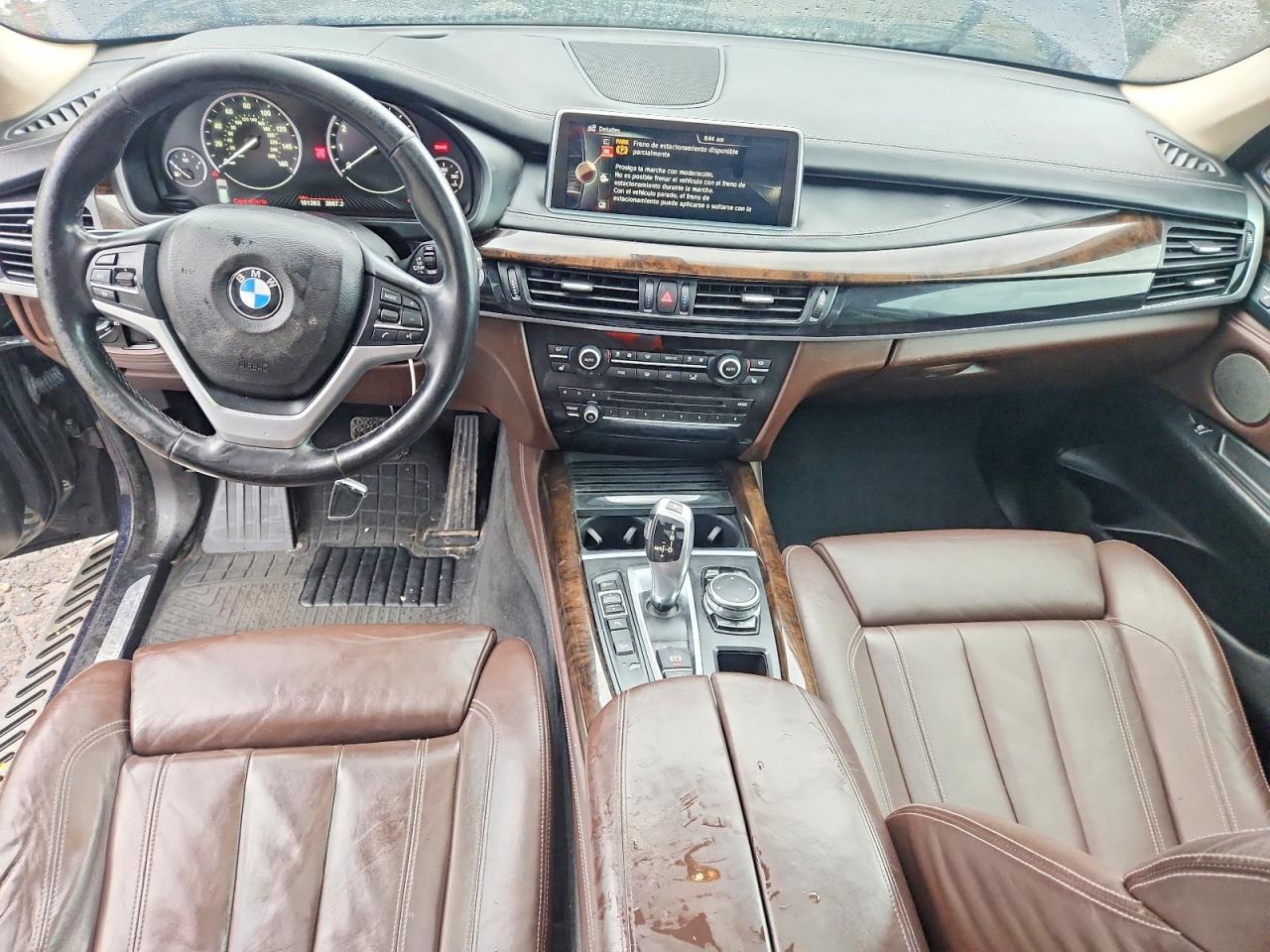 2015 Bmw X5 Xdrive35i Blue vin: 5UXKR0C54F0K65954
