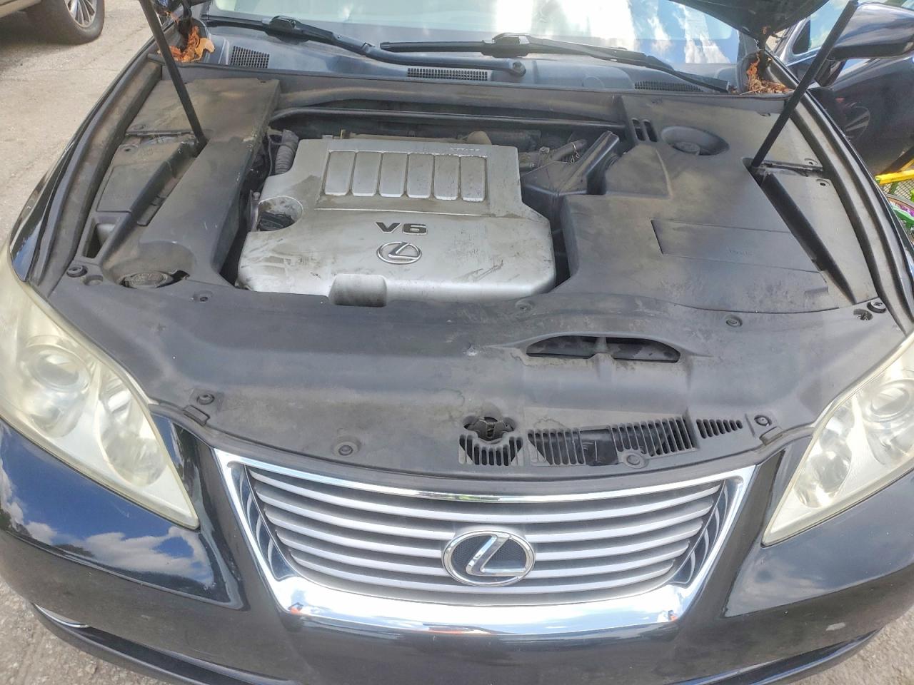 2009 Lexus Es 350 Black vin: JTHBJ46G192332403