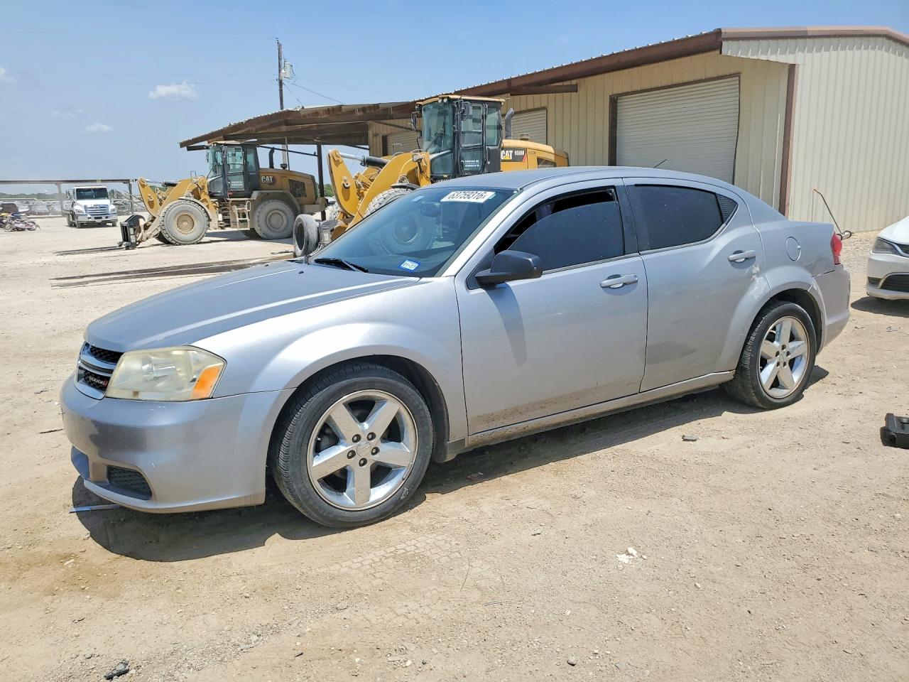2013 Dodge Avenger Se Silver vin: 1C3CDZAB8DN725042