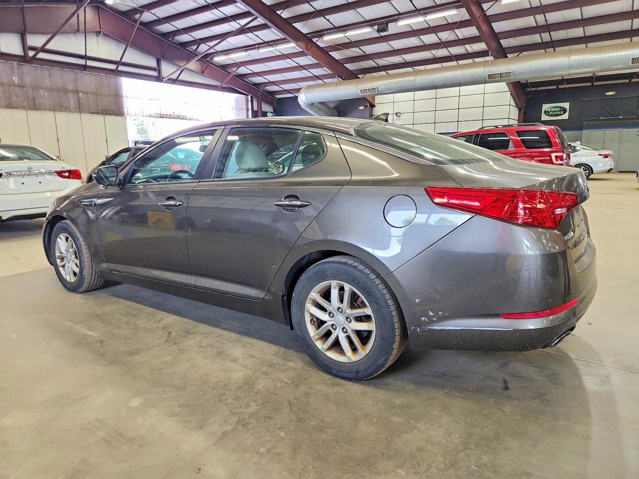 2013 Kia Optima Lx Gray vin: 5XXGM4A7XDG094561