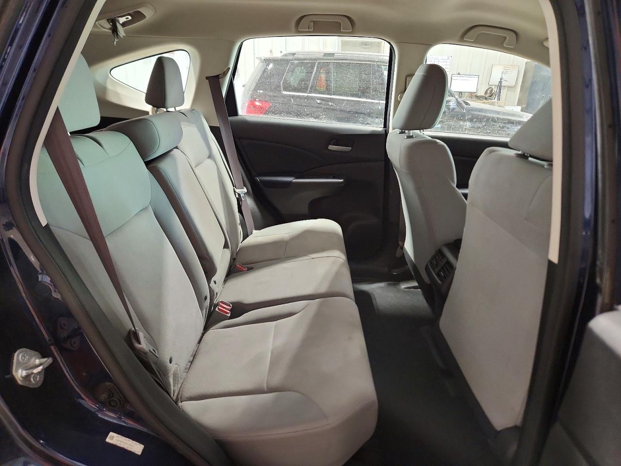2015 Honda Cr-v Lx Blue vin: 5J6RM4H39FL119121