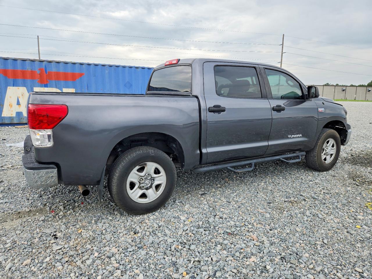 2012 Toyota Tundra Crewmax Sr5 Gray vin: 5TFDW5F12CX261431