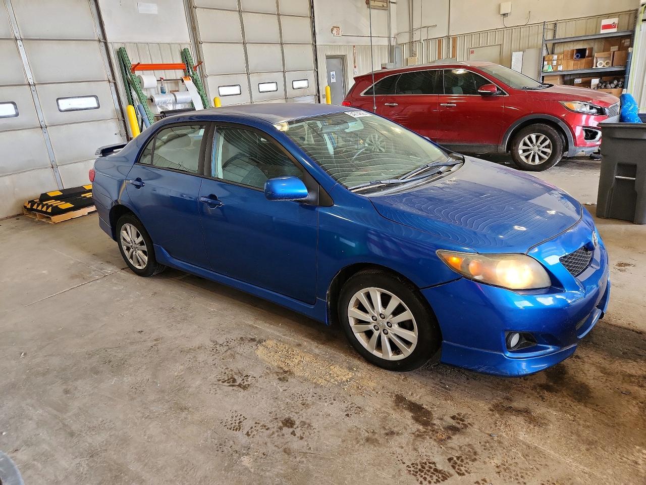 2009 Toyota Corolla S Синий vin: 1NXBU40E89Z118962
