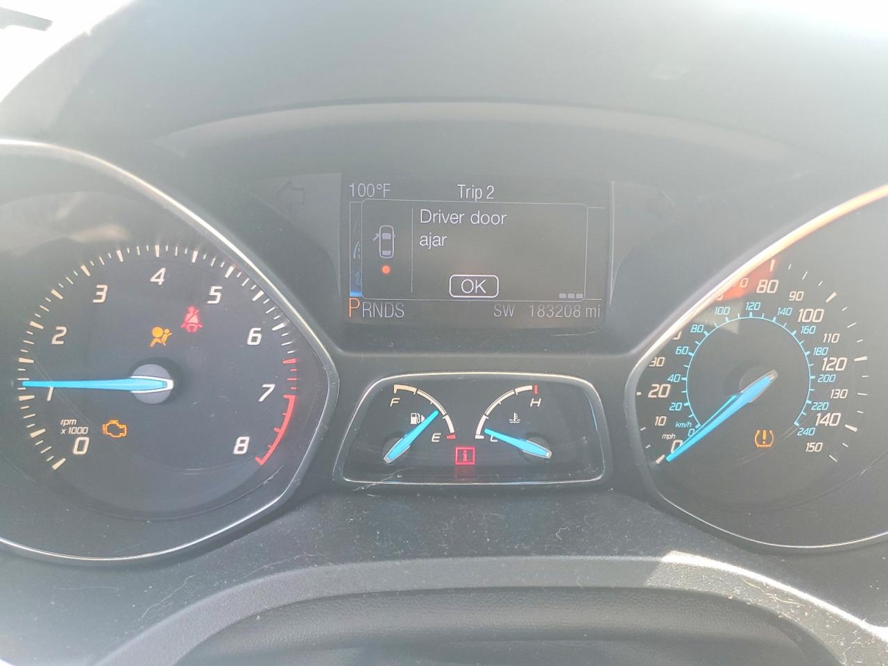 2013 Ford Escape Se Gray vin: 1FMCU0G91DUB79102