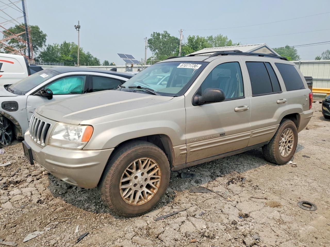 2003 Jeep Grand Cherokee Limited Tan vin: 1J8GW58N93C590298