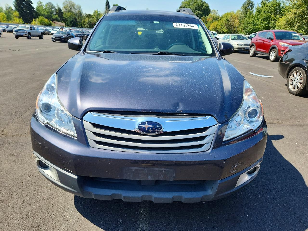 2012 Subaru Outback 2.5i Premium Черный vin: 4S4BRBGC6C3273761