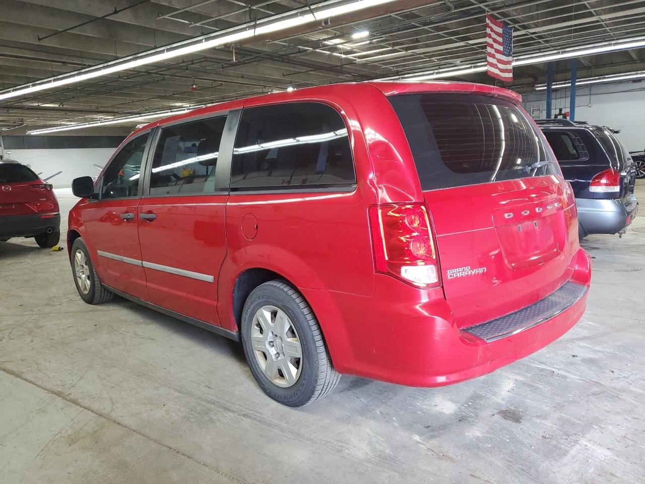 2012 Dodge Grand Caravan Se Красный vin: 2C4RDGBG8CR200391