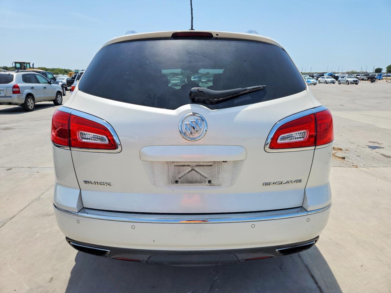 2015 Buick Enclave Белый vin: 5GAKRCKD1FJ239500