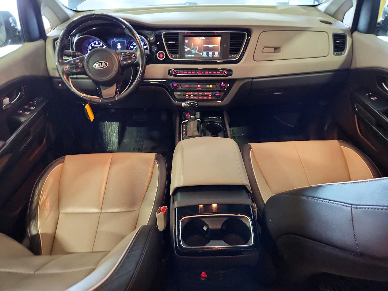 2015 Kia Sedona Sxl Blue vin: KNDME5C1XF6033212