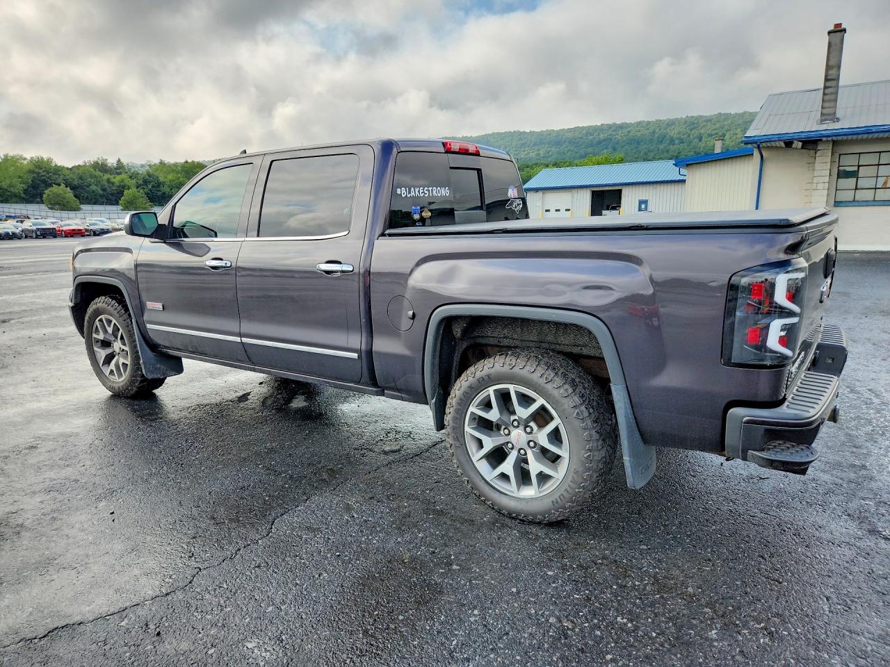 2015 Gmc Sierra K1500 Slt Gray vin: 3GTU2VEC0FG332634