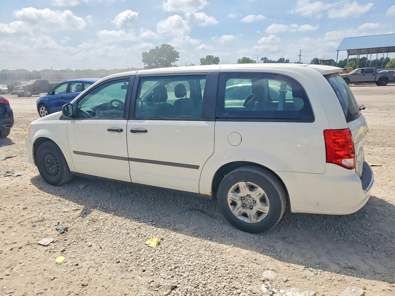 2012 Dodge Grand Caravan Se White vin: 2C4RDGBG3CR215994