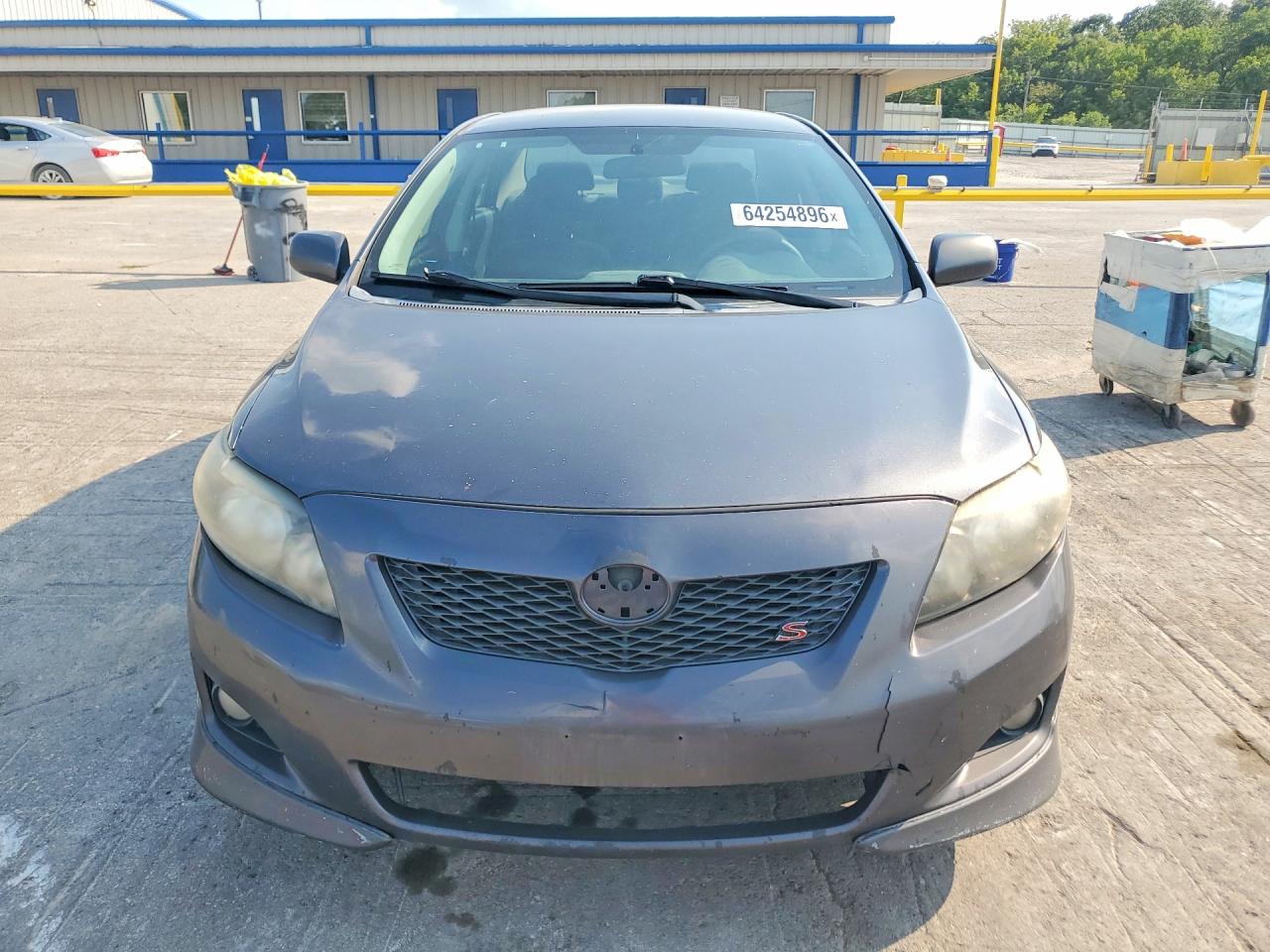 2010 Toyota Corolla S Угольный vin: 1NXBU4EE6AZ372568