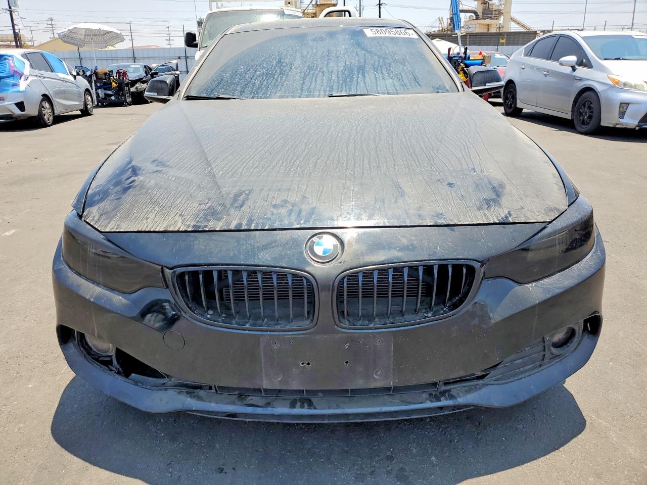 2014 Bmw 428 I Black vin: WBA3N7C52EF718195