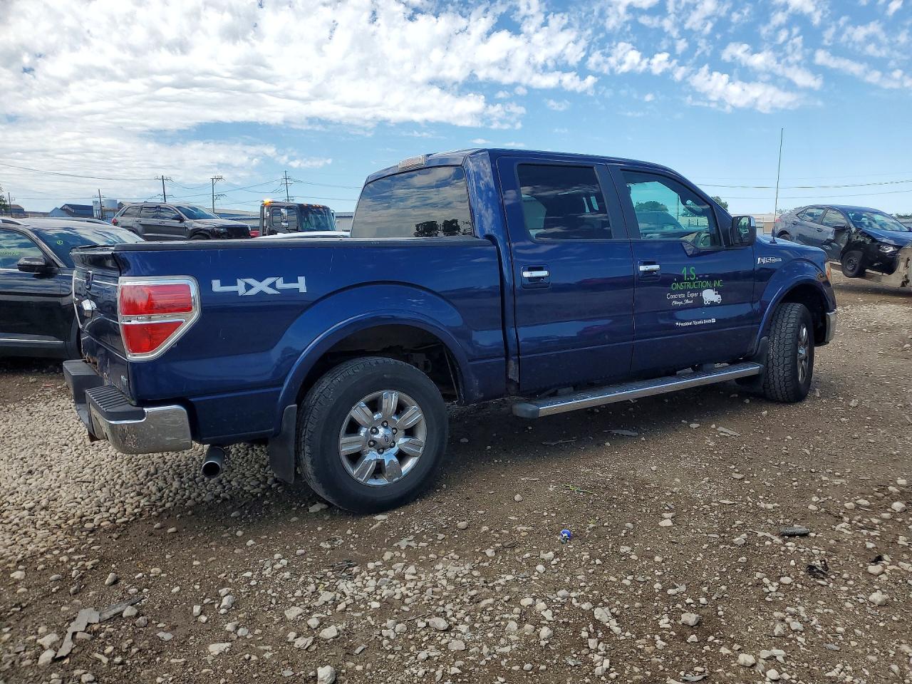 2010 Ford F150 Supercrew Black vin: 1FTFW1EV0AFC71528