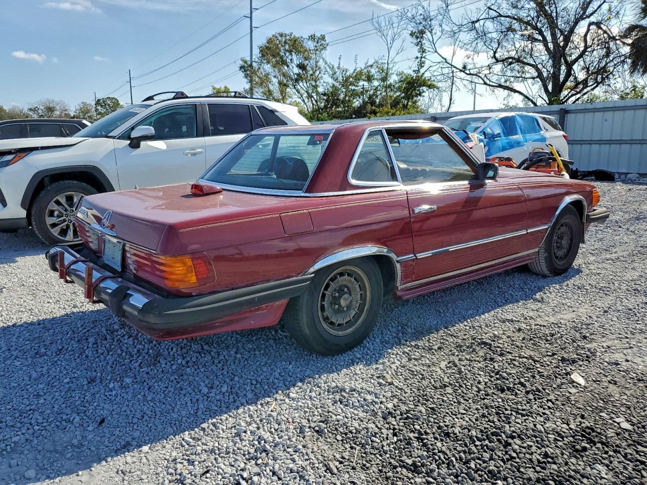 1976 Mercedes Benz 450 Sl Red vin: 10704412031923