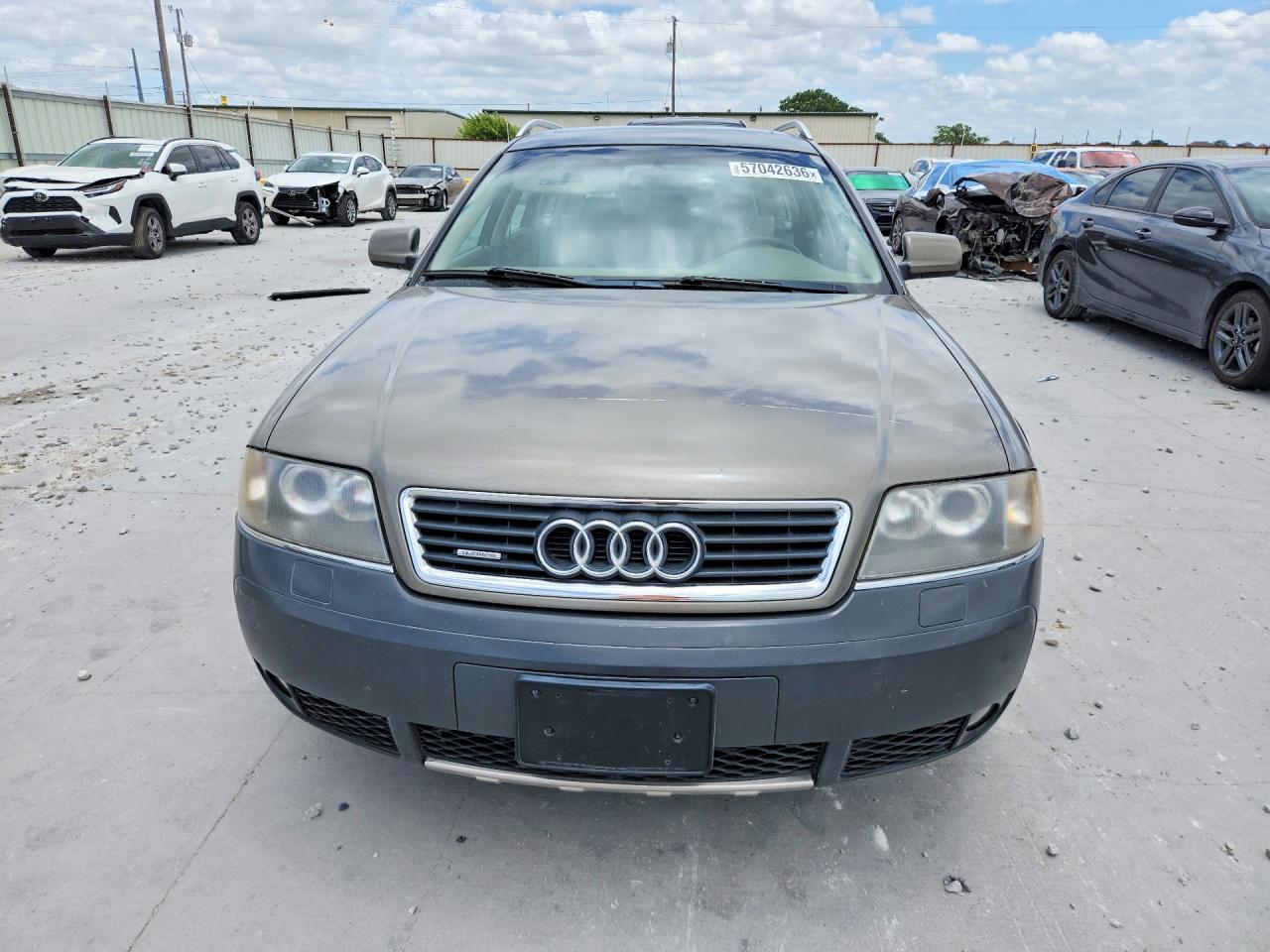 2002 Audi Allroad Серый vin: WA1YD64B92N102306