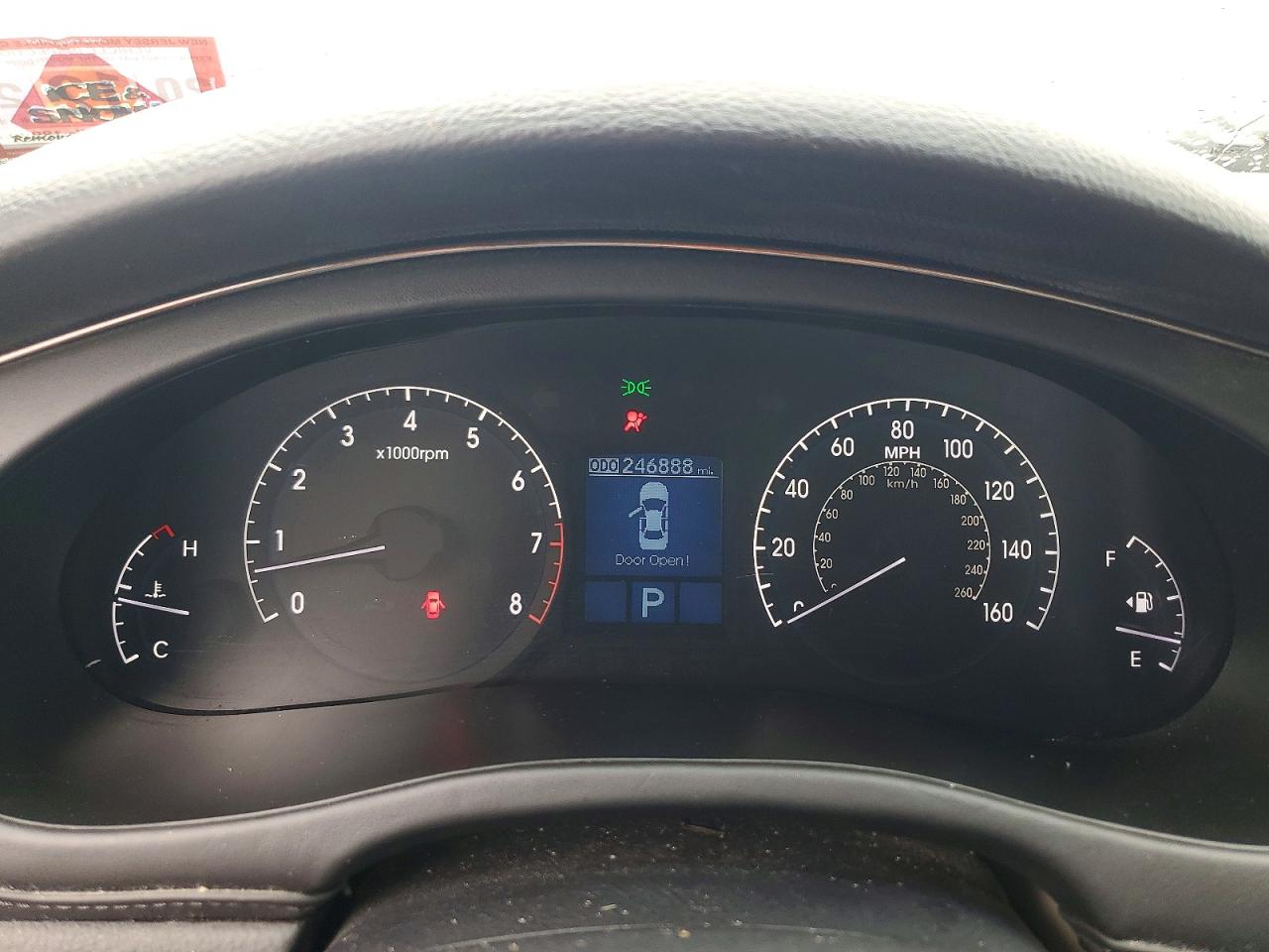 2010 Hyundai Genesis 4.6l Blue vin: KMHGC4DF2AU071685