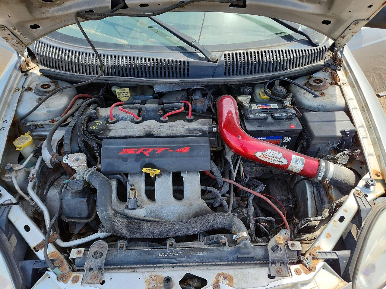 2005 Dodge Neon Srt-4 Silver vin: 1B3ES66S45D139531