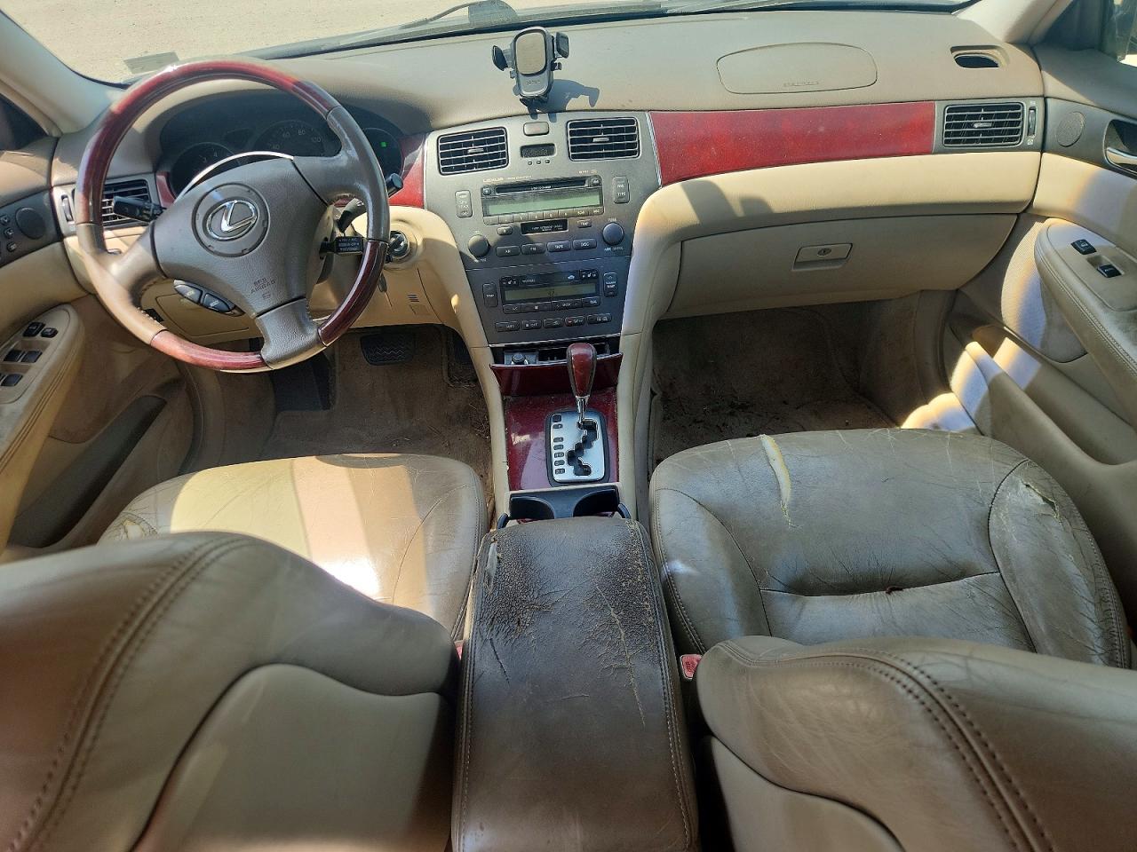 2003 Lexus Es 300 Black vin: JTHBF30G730148607