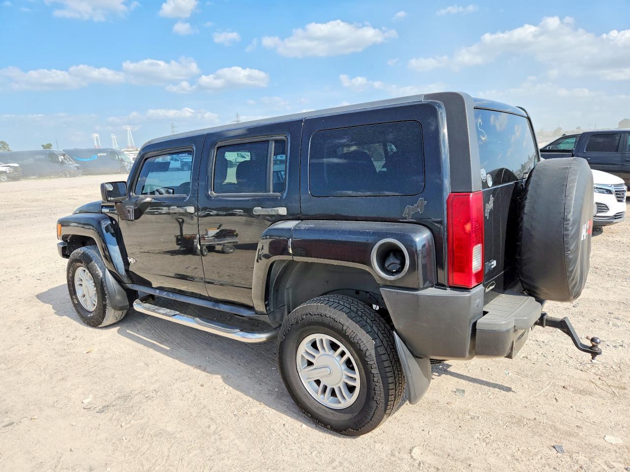 2009 Hummer H3 Black vin: 5GTEN13E798117943