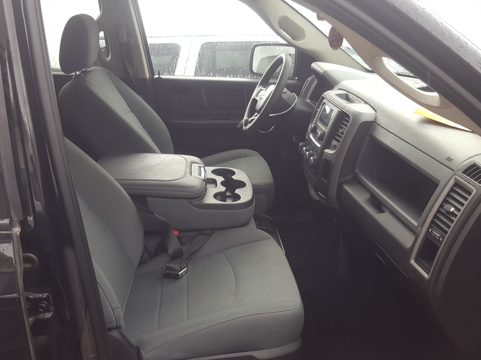 2019 Ram 1500 Classic Tradesman Black vin: 1C6RR7KT0KS507864
