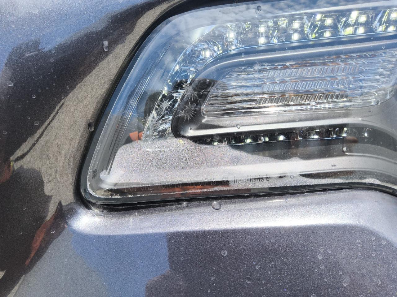 2019 Chrysler 300 S Gray vin: 2C3CCABG1KH654206 Damage: Left Head Lamp, Water Damage, Replacement Required