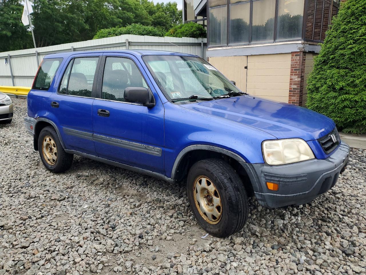 2001 Honda Cr-v Lx Blue vin: JHLRD18471C031399