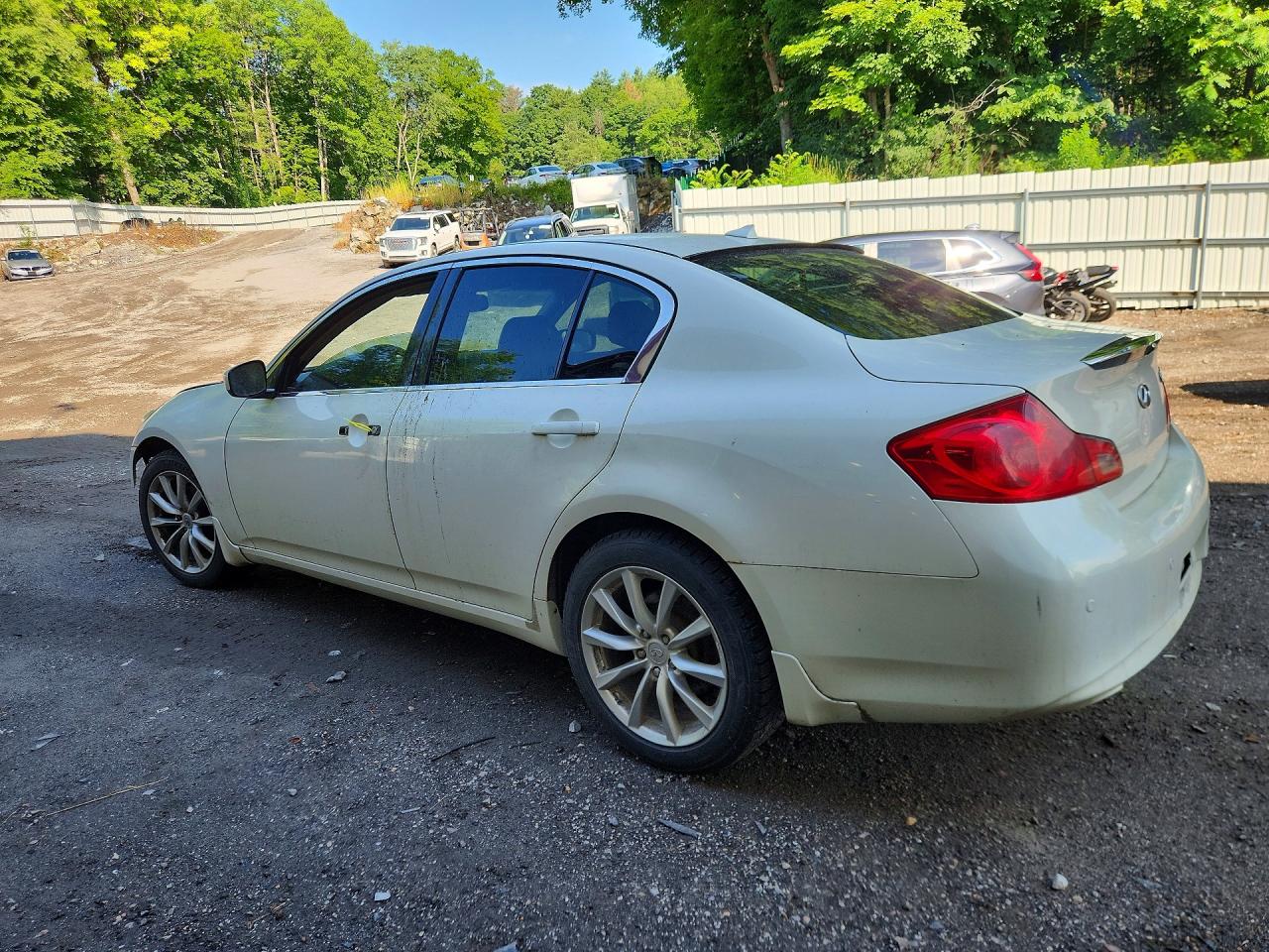 2011 Infiniti G37 Sedan X White vin: JN1CV6AR6BM350813