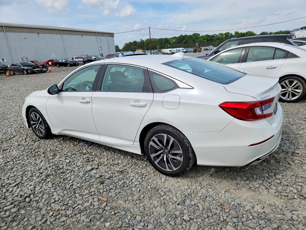 2020 Honda Accord Hybrid White vin: 1HGCV3F10LA002170