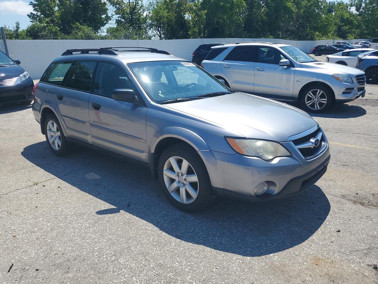 2009 Subaru Outback 2.5i Gray vin: 4S4BP61C297347880