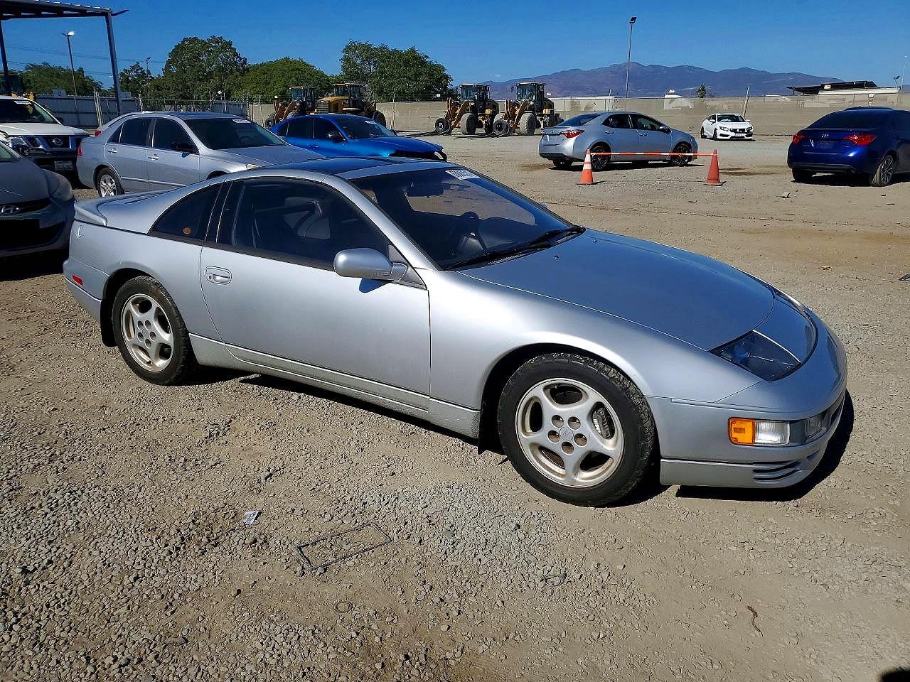1990 Nissan 300zx Turbo Silver vin: JN1CZ24A7LX002747