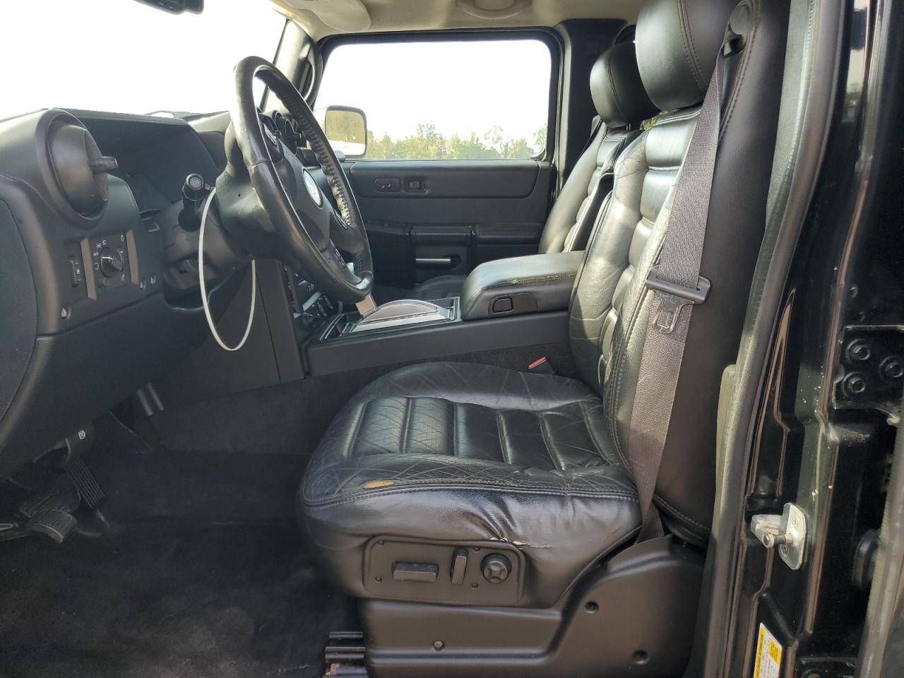 2006 Hummer H2 Sut Black vin: 5GRGN22U76H104571