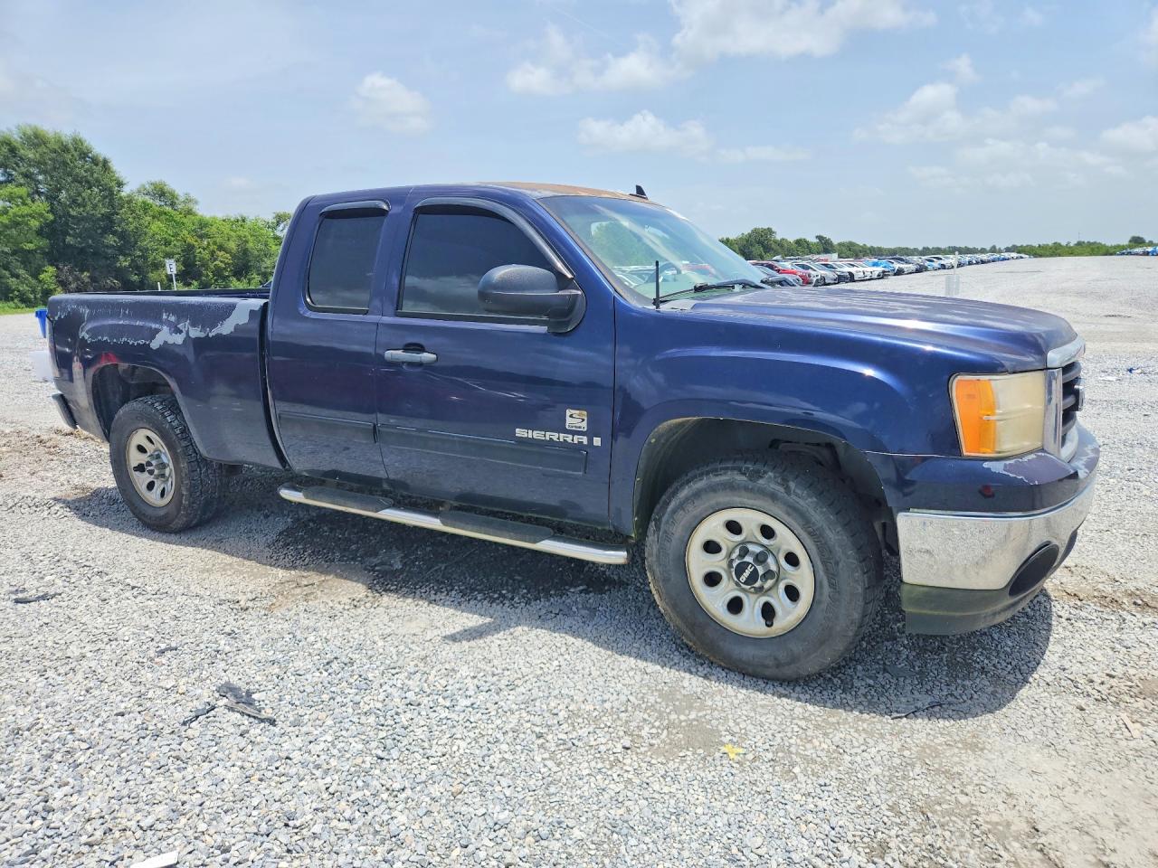 2009 Gmc Sierra C1500 Синий vin: 2GTEC19C691129653