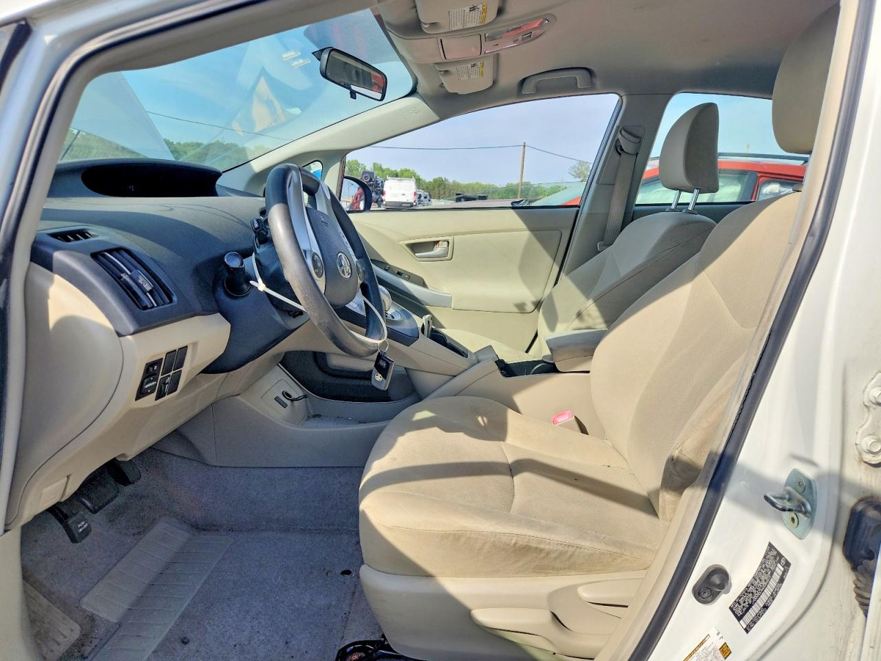 2010 Toyota Prius Iii White vin: JTDKN3DU4A0084513