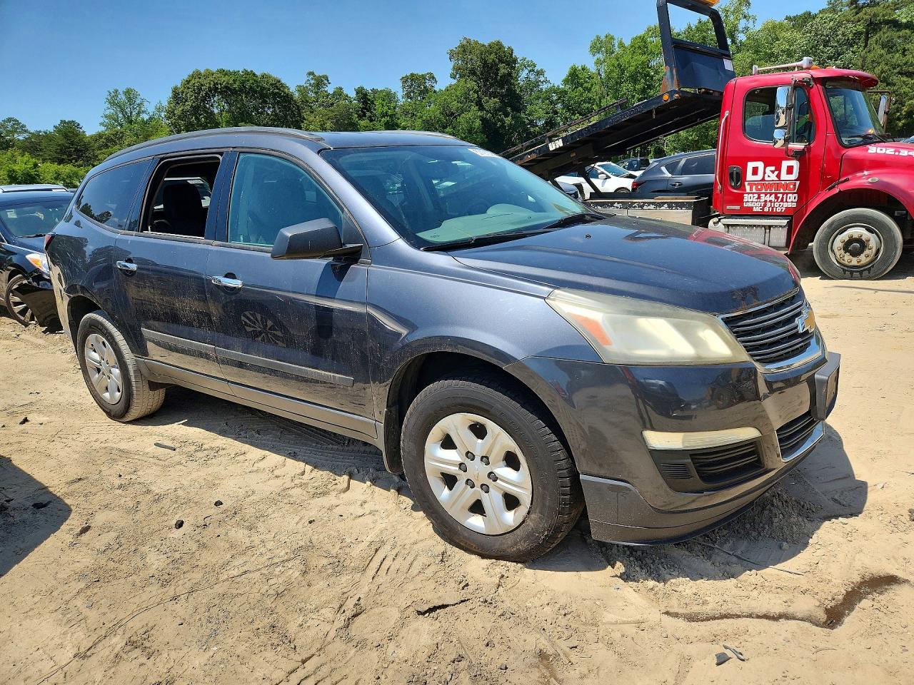 2014 Chevrolet Traverse Ls Серый vin: 1GNKRFKD0EJ232785