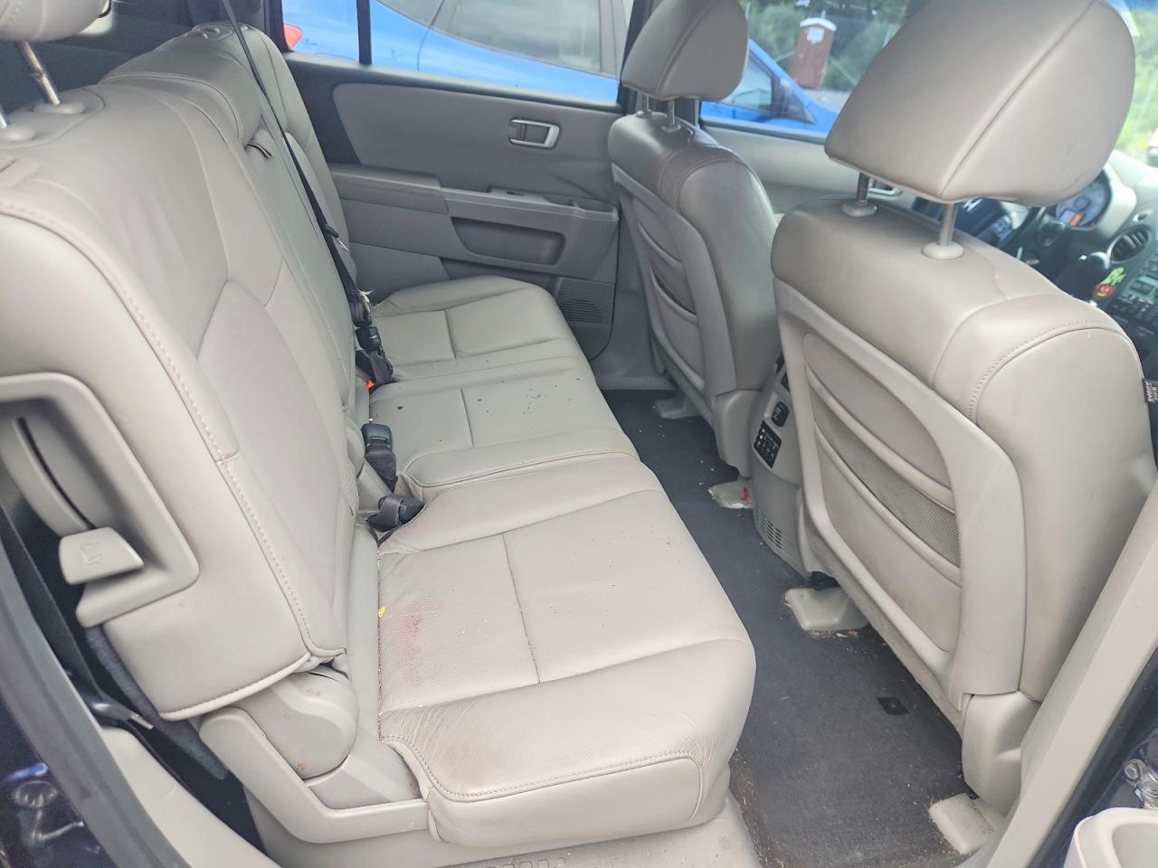 2010 Honda Pilot Exl Blue vin: 5FNYF4H61AB021170