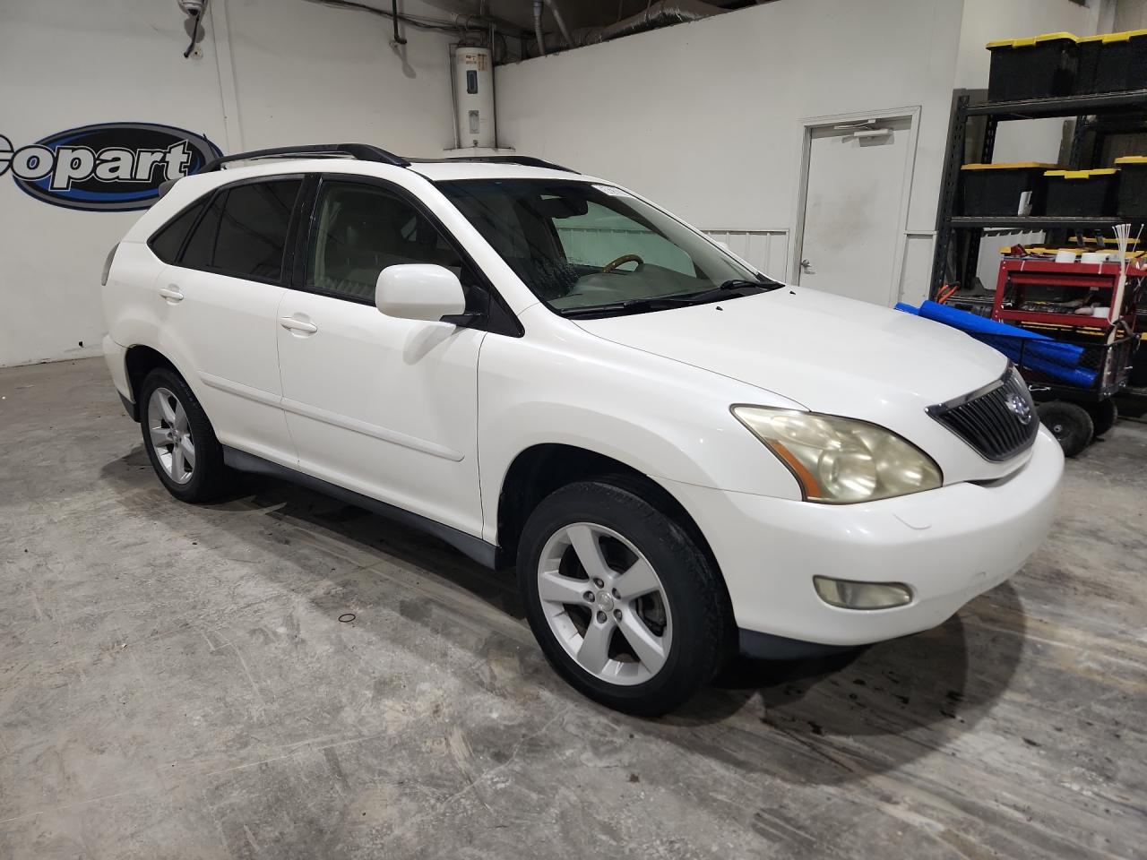 2007 Lexus Rx 350 White vin: 2T2HK31U47C040173 Damage: Right Front Door, Dent(S) W/ Paint Dmg, 9 To 10 Inches