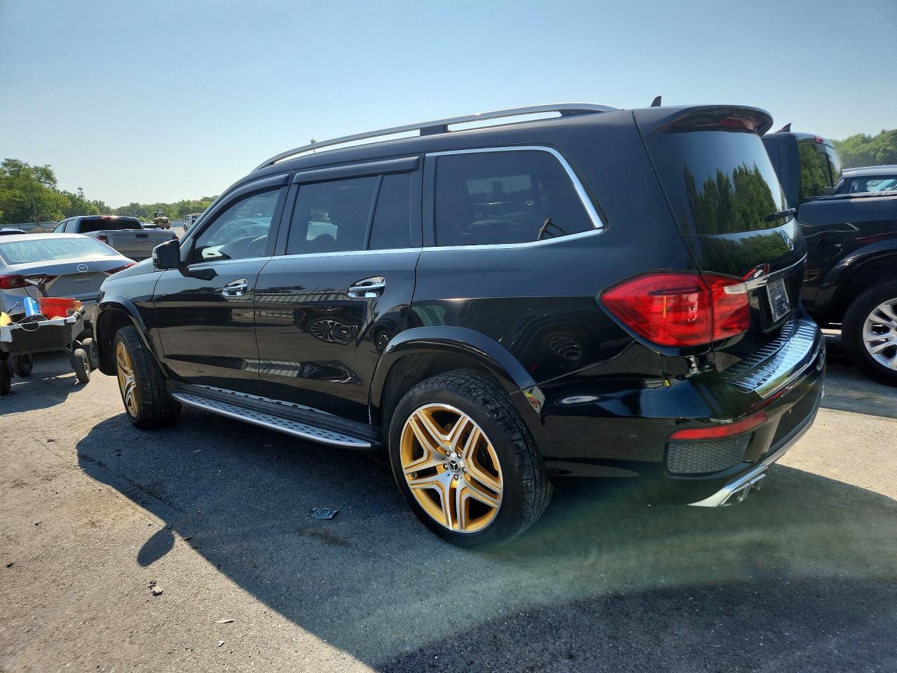 2015 Mercedes-benz Gl 63 Amg Black vin: 4JGDF7EE1FA489228