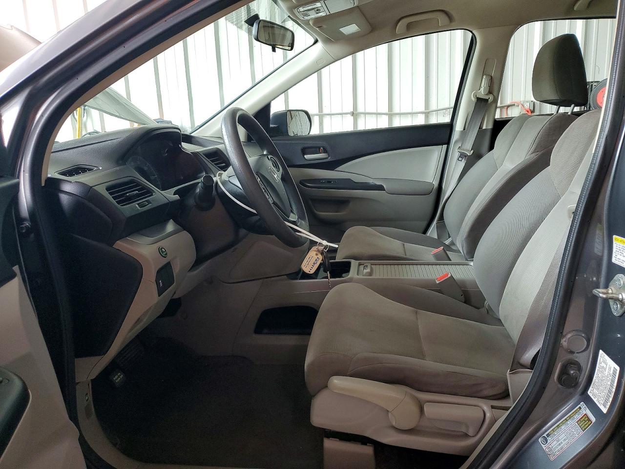 2013 Honda Cr-v Lx Gray vin: 2HKRM4H34DH687753