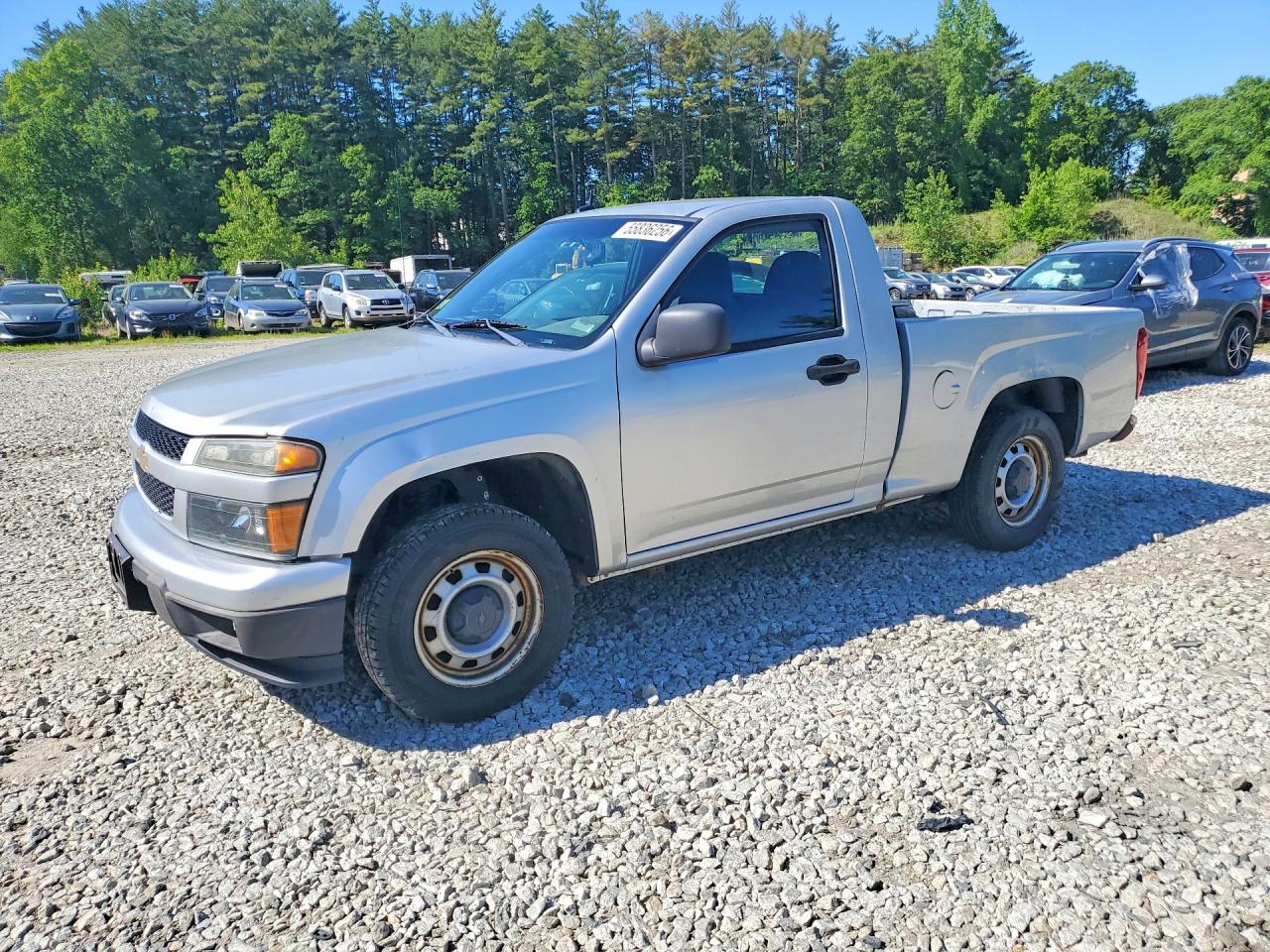 2010 Chevrolet Colorado Silver vin: 1GCCSBD97A8110381