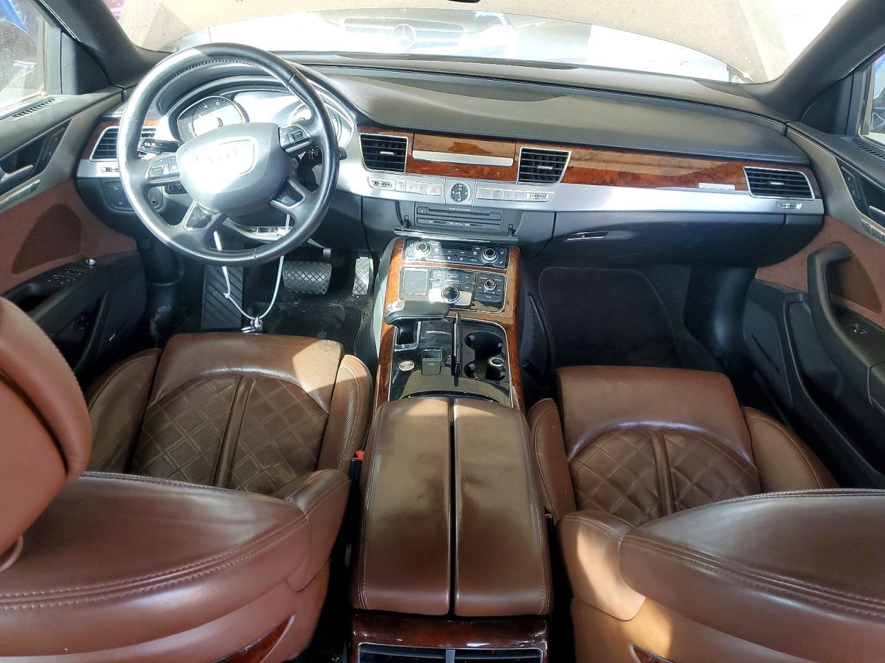 2013 Audi A8 Quattro Black vin: WAUAGAFD7DN018727