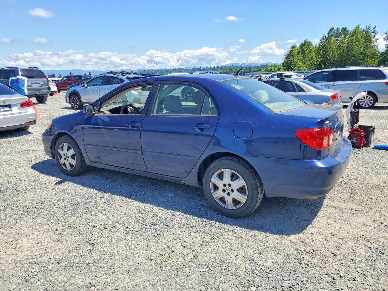 2005 Toyota Corolla Le Синий vin: 1NXBR30E35Z416745
