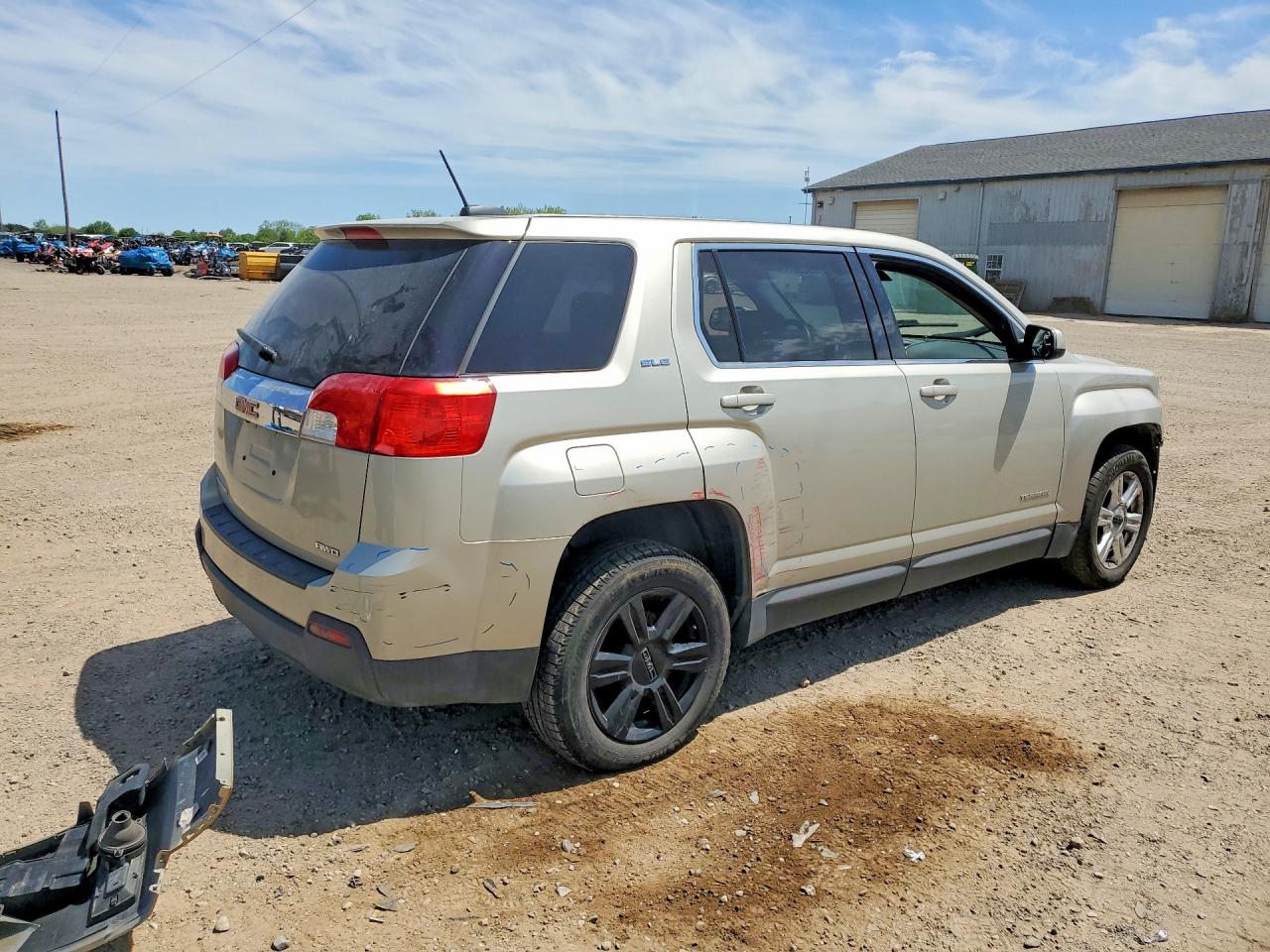 2015 Gmc Terrain Sle Gray vin: 2GKFLVEK4F6416775