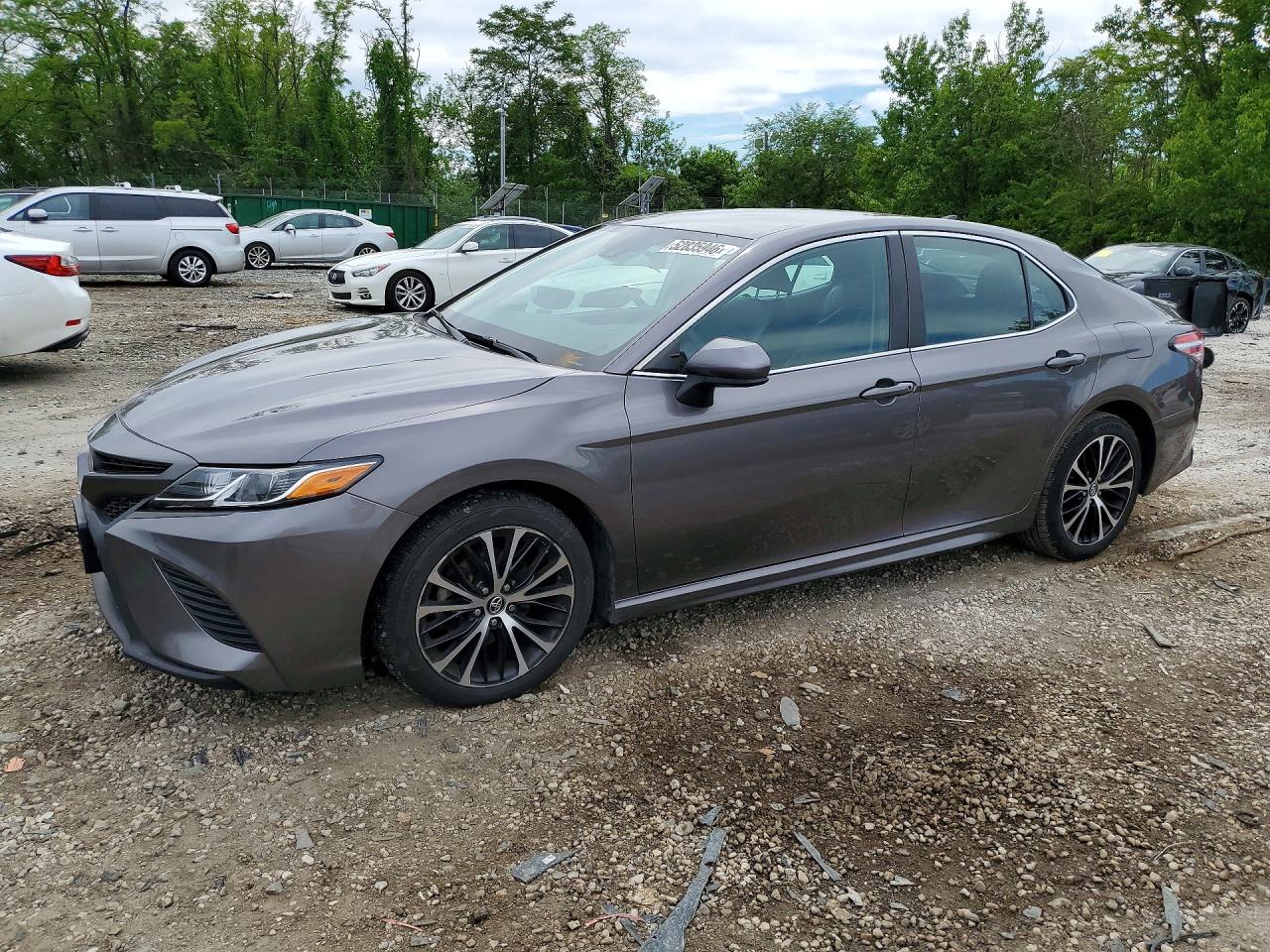 2020 Toyota Camry Se Серый vin: 4T1G11AK0LU882751
