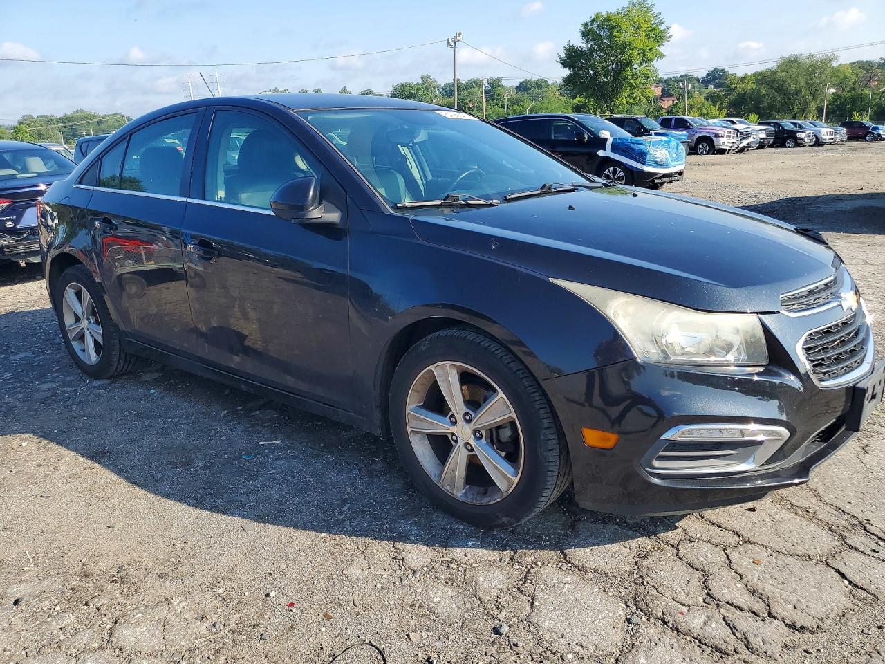 2015 Chevrolet Cruze Lt Black vin: 1G1PE5SB1F7103156