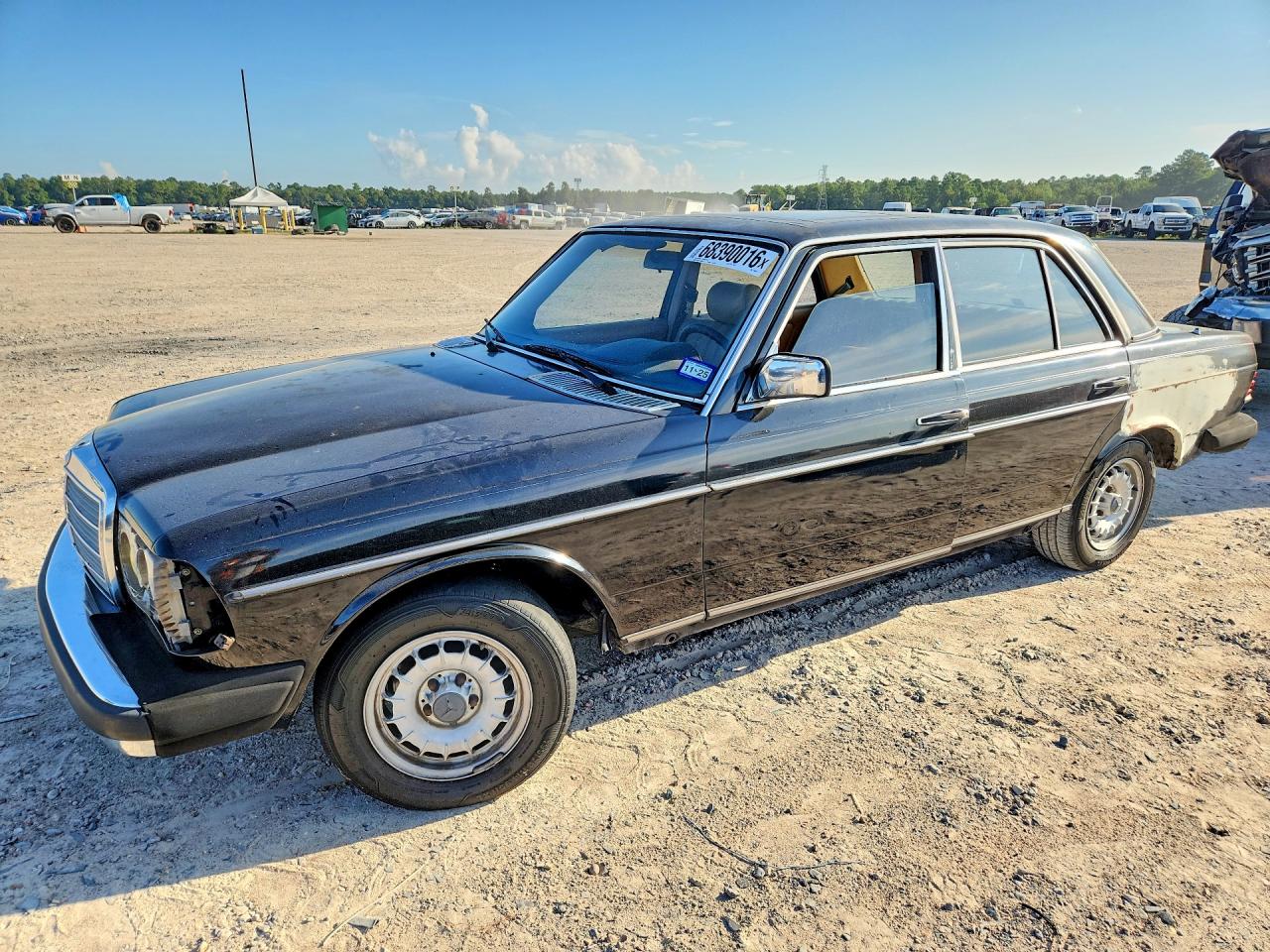 1981 Mercedes-benz 300 D Black vin: WDBAB30A1BB240835