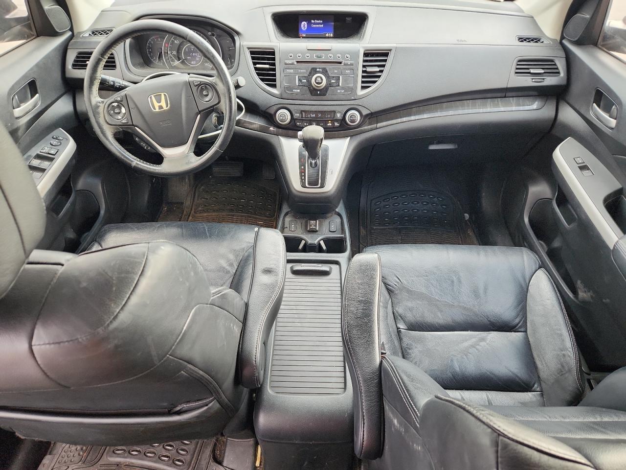 2012 Honda Cr-v Exl Black vin: JHLRM3H77CC006902