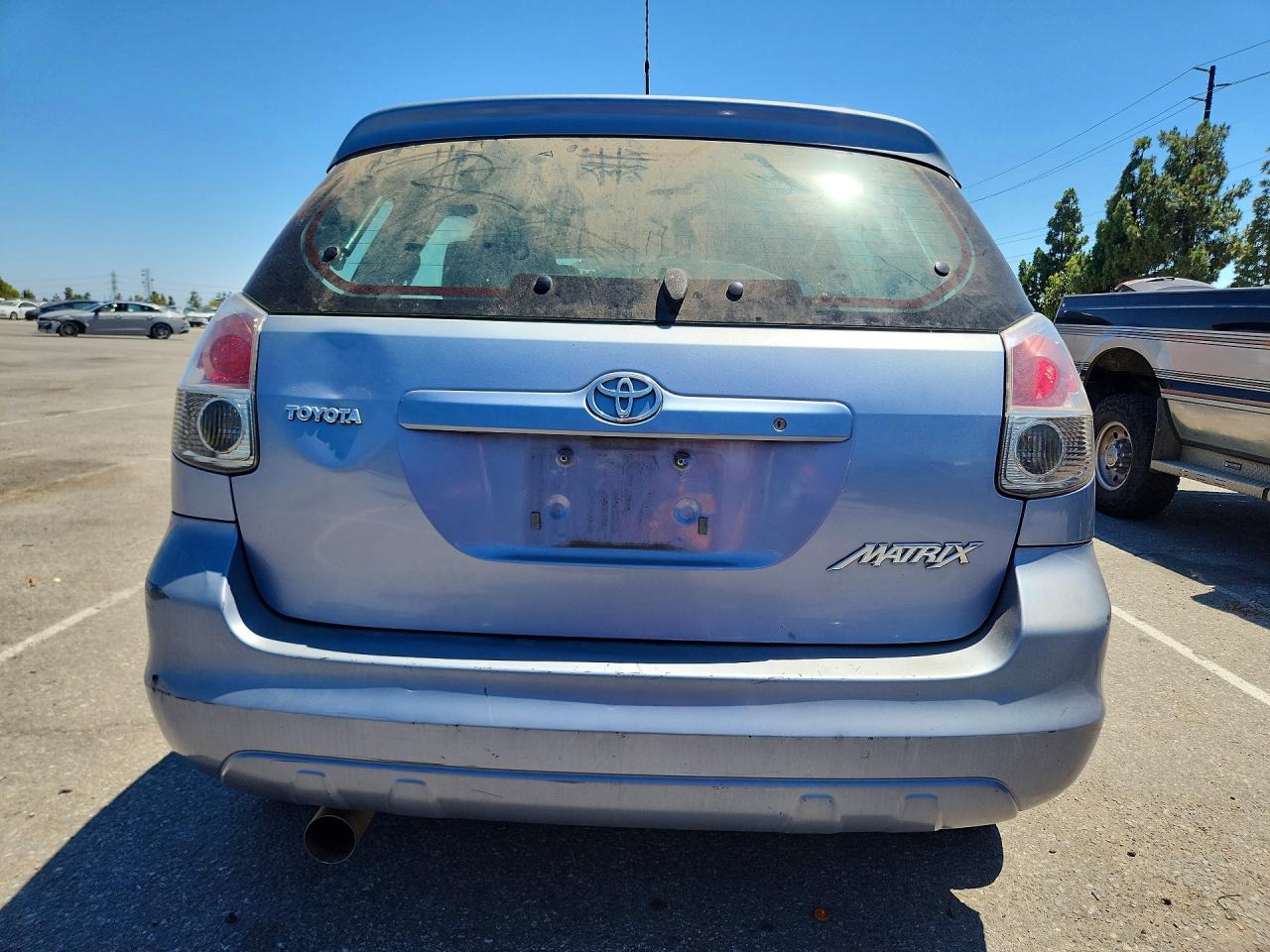 2007 Toyota Corolla Matrix Xr Blue vin: 2T1KR32E67C644014